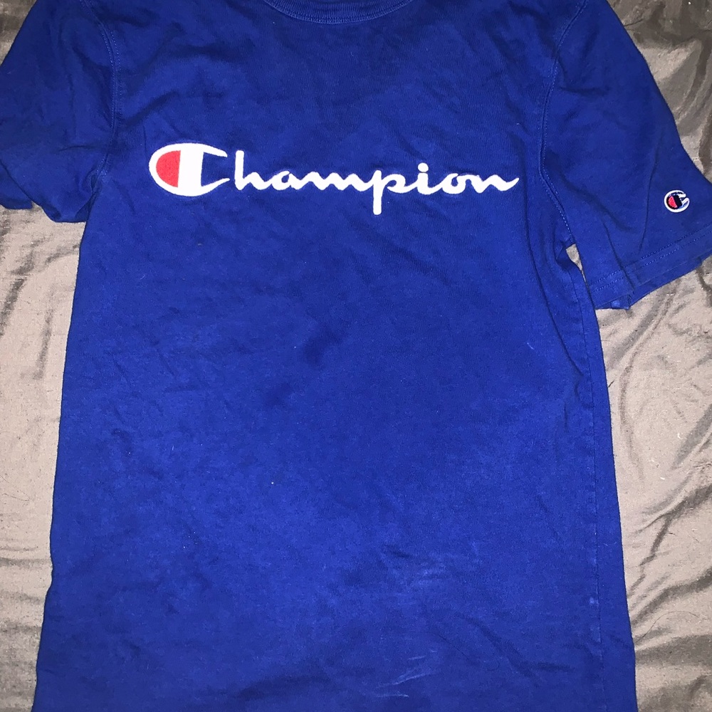 Blue Champion Tee